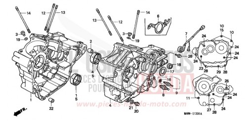 CARTER MOTEUR XL600VW de 1998